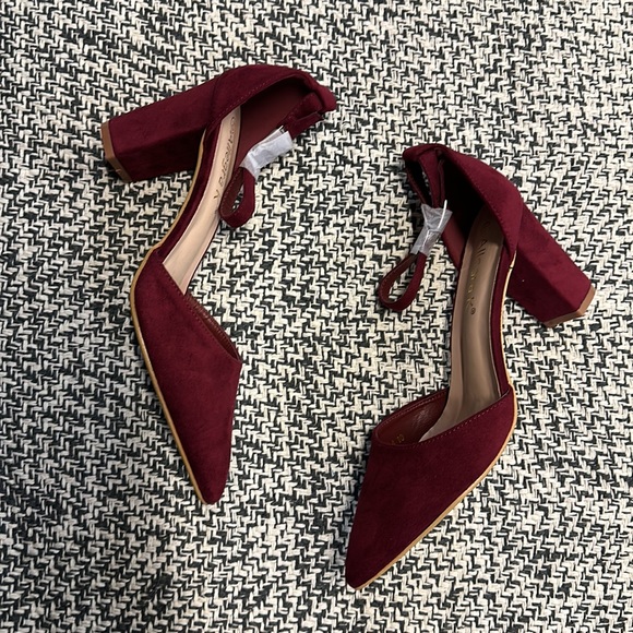 Allegra K Women's Block Heels Pumps Size 10 - Picture 5 of 9